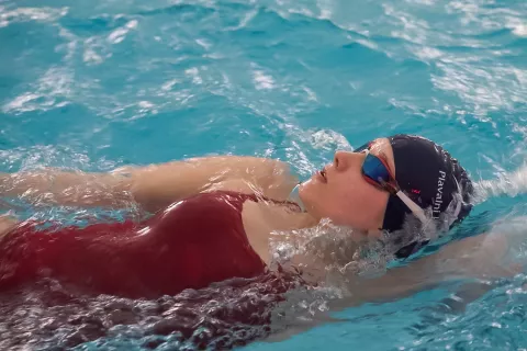 NIna Biedov bo nastopila v paraplavanju. / Foto: Arhiv P