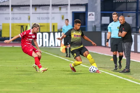 nogomet prva SNL NK Radomlje - NK Aluminij / Foto: Tina Dokl