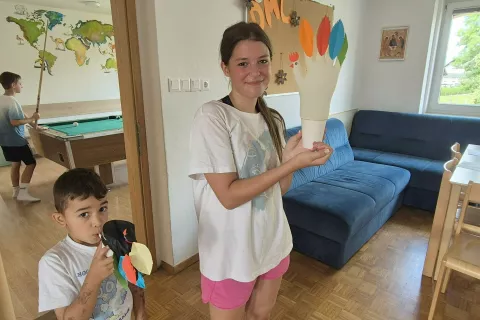 DMC Cerklje, počitniške delavnice / Foto: Ana Jagodic Dolžan