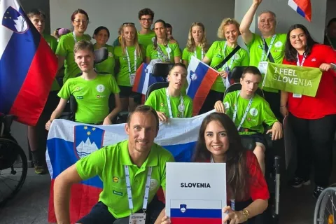 Slovenska ekipa / Foto: Arhiv Reprezentance