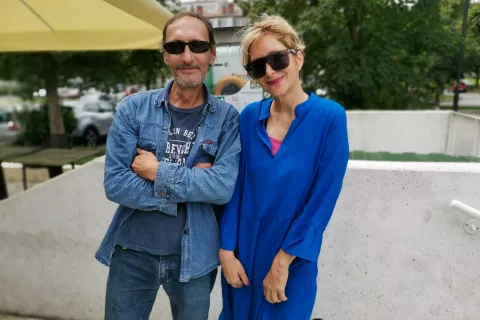 Klemen Tičar in Nina Kosmač / Foto: Osebni Arhiv