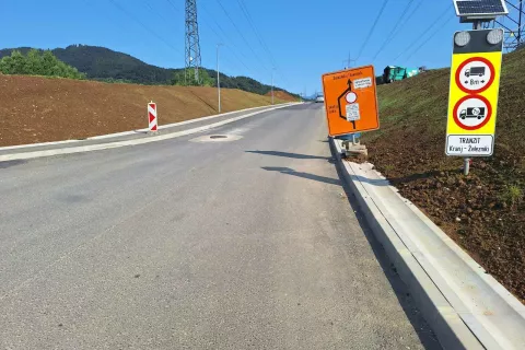 Konec tedna bo končana gradnja nove Pševske ceste pod Joštom. / Foto: arhiv MOK