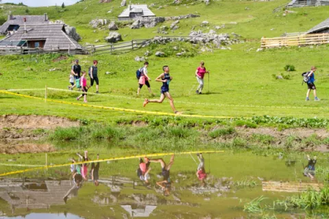 Gorski tekači bodo v soboto tekli na Veliko planino. Med njimi bodo tudi najboljši na svetu. / Foto: Arhiv Organizatorjev