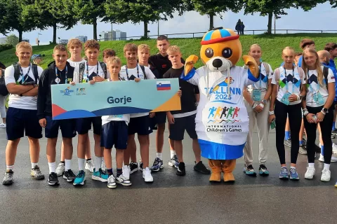 Gorjanski učenci v Estoniji / Foto: Arhiv šole