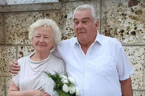 šestdeseto obletnico poroke sta praznovala 21. avgusta 2025 zakonca Novak / Foto: Brun