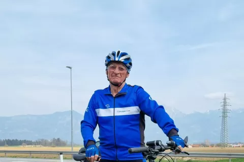 Đuro Ćulibrk je bil ponosen član Športnega društva Gorenjski glas / Foto: Grega Flajnik