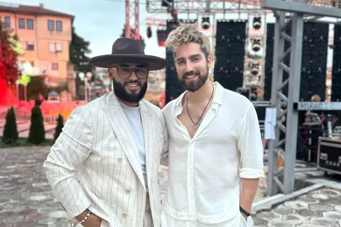 Tilen Lotrič in Princ od Vranje / Foto: Osebni Arhiv