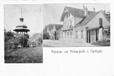 Hribarjeva vila v Cerkljah, kakršna je nekoč bila / Foto: Arhiv Avtorja