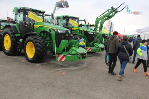 Na jesenskem sejmu bo velika ponudba kmetijske mehanizacije. / Foto: Cveto Zaplotnik