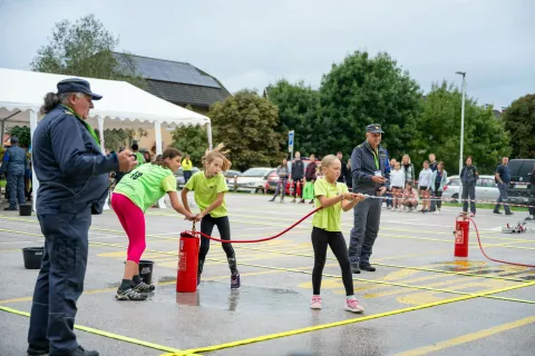 Državno tekmovanje v gasilski orientaciji 2025 Begunje na Gorenjskem / Foto: Nik Bertoncelj