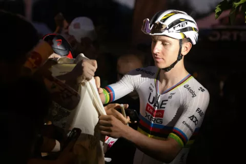 Med navijači je zelo priljubljen. / Foto: Peter Košenina