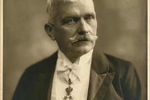 Josip vitez Pogačnik, prvi predsednik Narodne vlade SHS. / Foto: Kamra.si