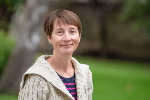 Radovljičanka Adele Gray Kokalj, organizatorica festivala / Foto: Nik Bertoncelj