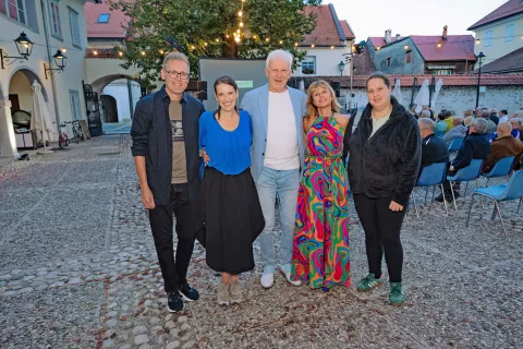 Zaključek razstave NIČ proti VEČnosti – Andrej Šifrer 70. let v Gorenjskem muzeju v Kranju / Foto: Primož Pičulin