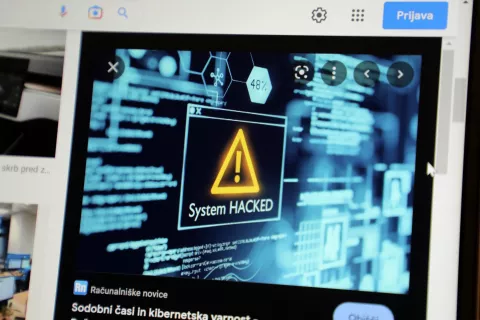 kibernetski napad / Foto: Tina Dokl