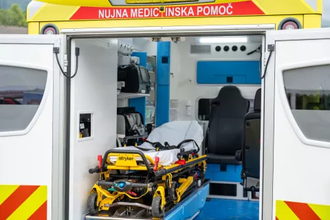 Simbolična fotografija Reševalno vozilo NMP Bled / Foto: Nik Bertoncelj