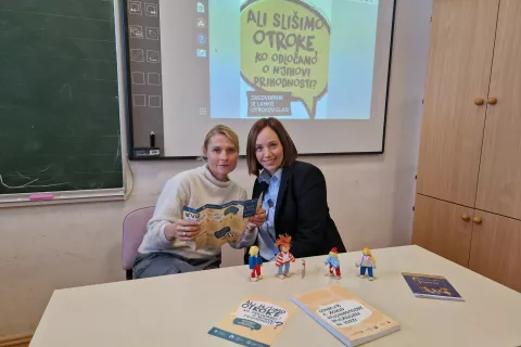 Od leve Maša Gril in Jasna Vunduk / Foto: Suzana P. Kovačič