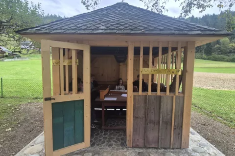 Vrtna uta postala učilnica na prostem