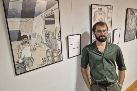 Igor Poliščuk: Kransterdam / Foto: Igor Kavčič