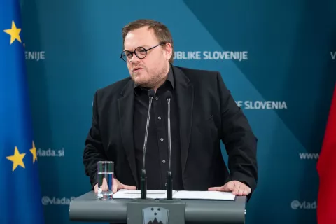 Minister za solidarno prihodnost Simon Maljevac / Foto: Boštjan Podlogar/sta