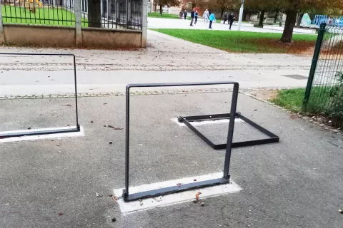 Pogled na smrtonosne »tehnične ovire« / Foto: Arhiv Avtorja