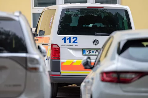 ZD Jesenice, zdravstveni dom, zdravje, zdravstvo, reševalno vozilo, reševalec, NMP, intervencija, 112 / Foto: Nik Bertoncelj