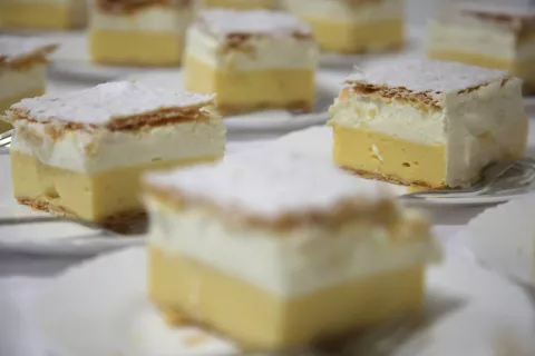 Blejska rezina kremšnita / Foto: Gorazd Kavčič