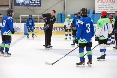 hokej Slovenska mladinska reprezentanca U16 priprave Ledena dvorana Kranj glavni trener Robert Pesjak / Foto: Tina Dokl