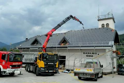 Gasilski dom dobil novo streho