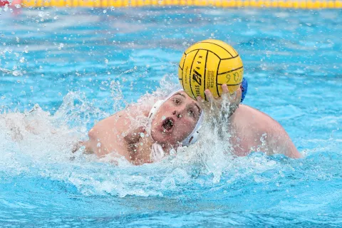 Kvalifikacije za EP vaterpolo 2026 v Beogradu Olimpijski bazen Kranj / Foto: Tina Dokl