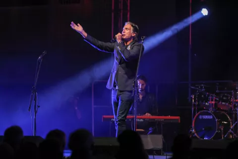 dobrodelni koncert za pomoč prizadetim v poplavah na Škofjeloškem Dvorana trata Škofja loka na fotografiji Jan Plestenjak / Foto: Tina Dokl