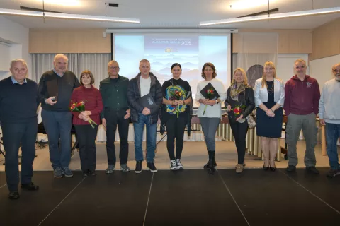 NAGRAJENCI IN ŽIRANTJE POKRAJINA 2025 / Foto: Emil Božnar