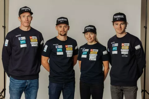 Miha Ličef, Miha Šimenc, Anja Mandeljc in Vili Črv, / Foto: Sloski