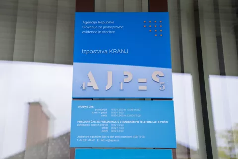AJPES, Agencija Republike Slovenije za javnopravne evidence in storitve - izpostava Kranj / Foto: Primož Pičulin