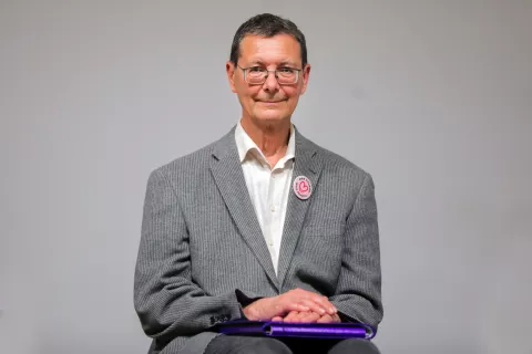 predstavitev Zakona o pomoči pri prostovoljnem končanju življenja Moje življenje Moja pravica organizator društvo Srebrna nit združenje za dostojno starost MKK na fotografiji prof dddr Andrej Pleterski / Foto: Tina Dokl