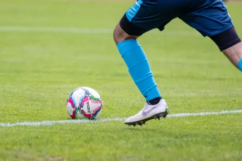 Simbolična fotografija nogomet / Foto: Nik Bertoncelj