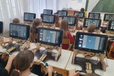 Učenci OŠ Naklo sladkolesarili / Foto: Arhiv šole