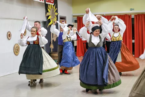 večer Slovenskih pesmi in plesov 2025 Gorenja vas / Foto: Tina Dokl