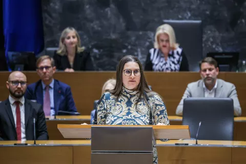 Ministrica za pravosodje Andreja Kokalj / Foto: Daniel Novakovič/sta