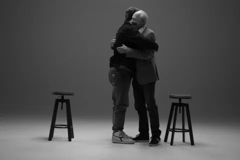 Če moški ne poslušajo zdravnikov, naj svoje otroke. / Foto: Arhiv Onkoman