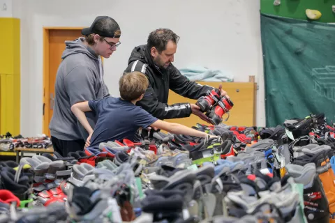 smučarski sejem Železniki / Foto: Tina Dokl