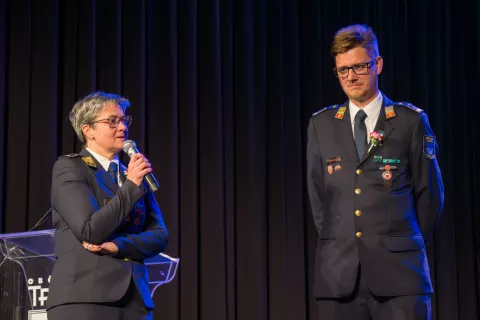 Sedem desetletij predanosti gasilcev