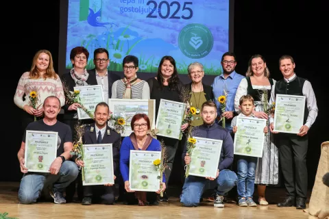 podelitev priznanj Moja dežela lepa in gostoljubna Turistično društvo Medvode / Foto: Tina Dokl
