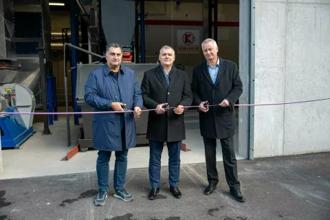 Nova kotlovnica na lesno biomaso