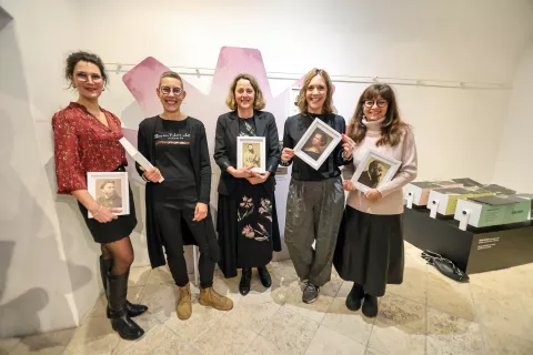 razstava SIMON 190 let obletnica rojstva Simon Jenko Prešernova hiša Kranj / Foto: Tina Dokl