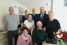 Franc Sajovic 100 let / Foto: Nika Topori&scaron;