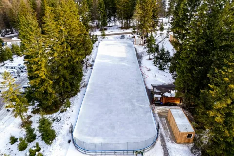 Odprtje drsali&scaron;ča Ledena Planica