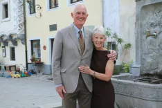 Kevin in Kathryn Ekar v Radovljici / Foto: Alenka Brun