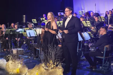 Novoletni koncert Godba Tuhinjska dolina / Foto: &Scaron;pela &Scaron;imenc