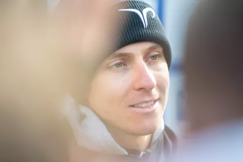 S klanca v klanc Pogi Challange 2025 kolesarska tekmaTadej Pogačar kolesar / Foto: Nik Bertoncelj